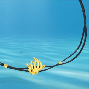 2. “Coral Reef” String Bracelet black
