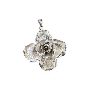 1. Hanging flower silver gray