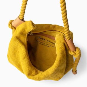 4. Borsa tracolla BIBA BAA giallo