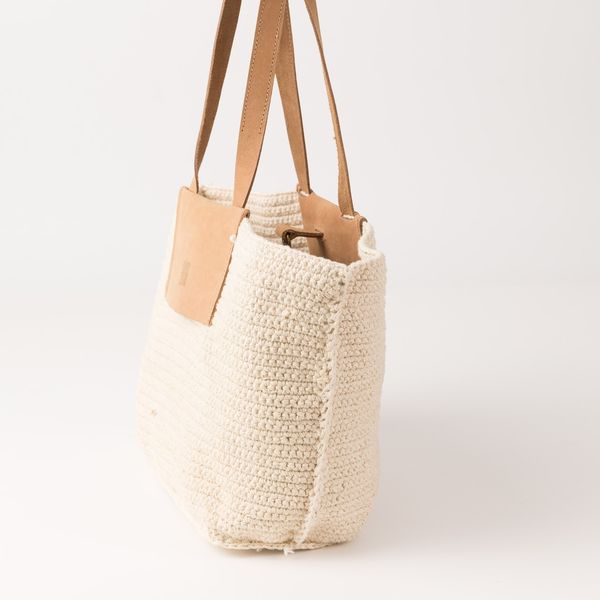 2. Borsa piccola shopper BIBA CALEDONIA naturale BIBA cal2b