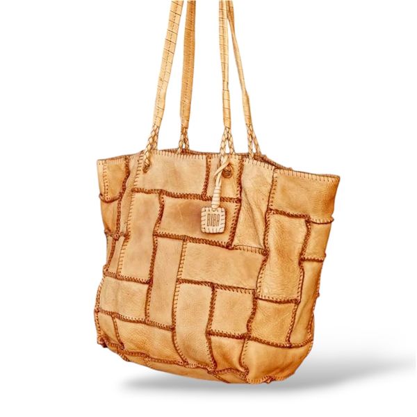 1. BIBA OLEY shopper bag leather BIBA ole1l