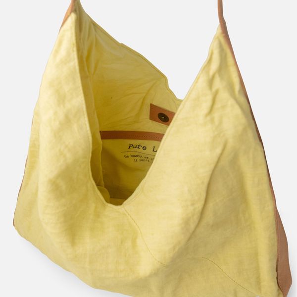 2. Borsa a spalla BIBA PALAU lime BIBA pal1b