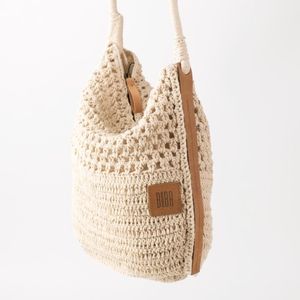 2. Borsa a tracolla BIBA TUBBATAHA naturale