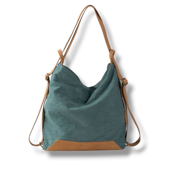 BIBA LOTUS 2-in-1 Backpack Bag aqua green BIBA