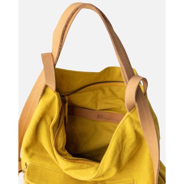 4. Borsa zaino 2 in 1 BIBA LOTUS giallo BIBA lot1b