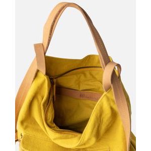 4. Borsa zaino 2 in 1 BIBA LOTUS giallo