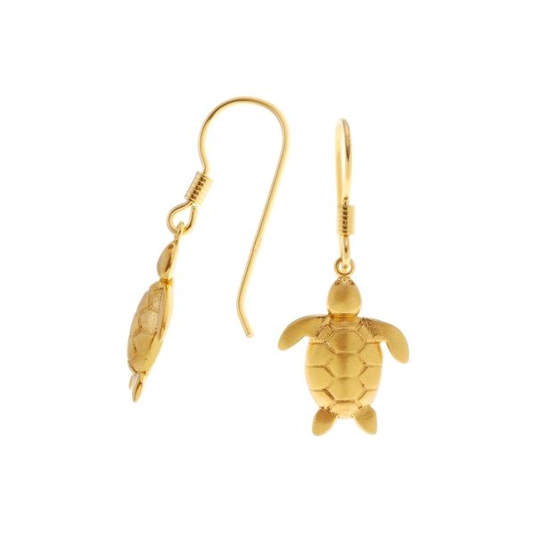 1. Orecchini pendenti "tartarughe marine" oro Arteon 51445-330