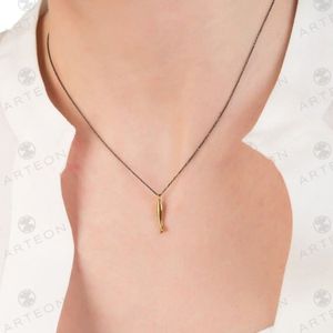 2. "Fish" necklace gold