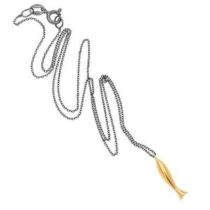 3. "Fish" necklace gold