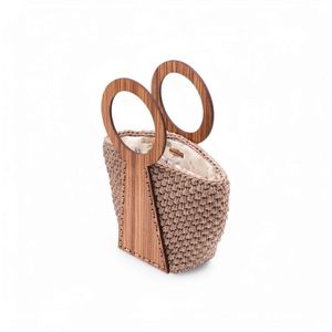2. Nefele mini crochet handbag beige
