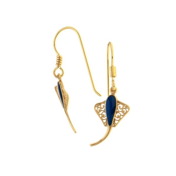 1. Orecchini pendenti "manta" oro Arteon 51571-000