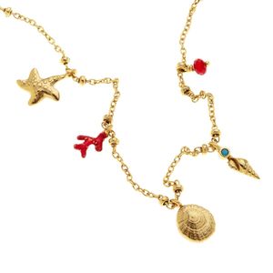 1. Mini "Limp" Pendant Necklace gold