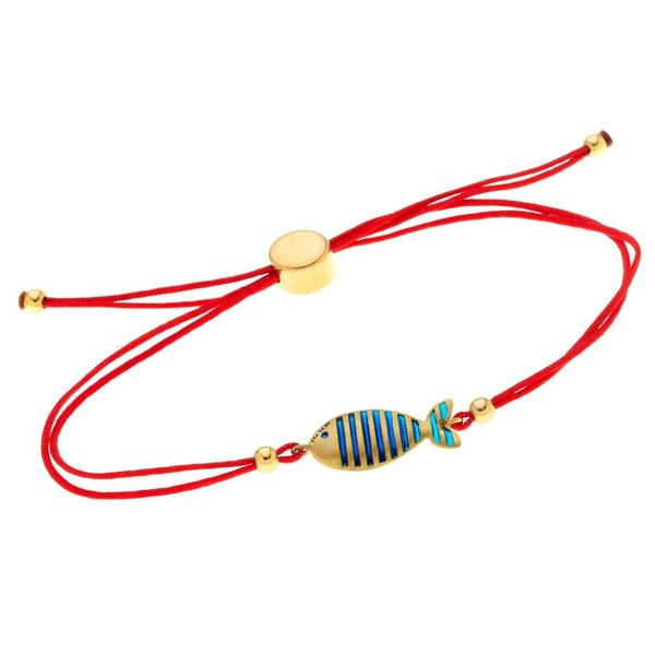 1. Bracciale cordino "pesce" rosso Arteon 12741-000