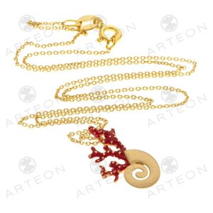 2. Collana "conchiglia spirale" oro
