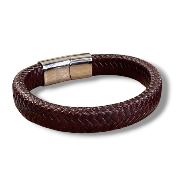 2. “Braided” bracelet black BRASS Workshop brp03