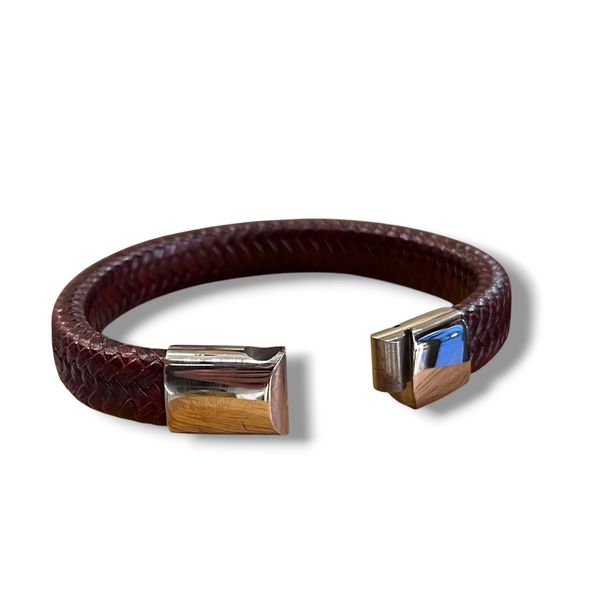3. “Braided” bracelet black BRASS Workshop brp03