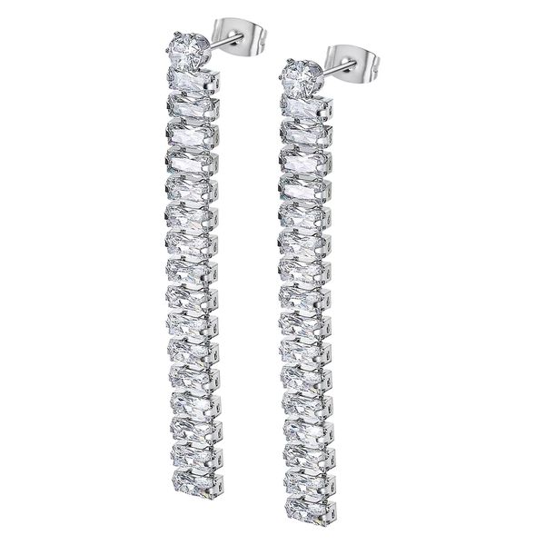 1. LS2570 Earrings steel gray LOTUS Style ls2570-4