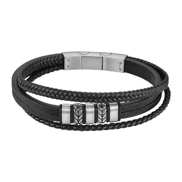 Bracciale LS2590 nero LOTUS Style