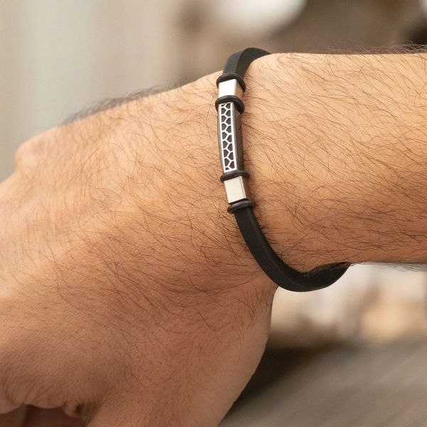 2. Bracciale LS2537 nero LOTUS Style ls2537-2