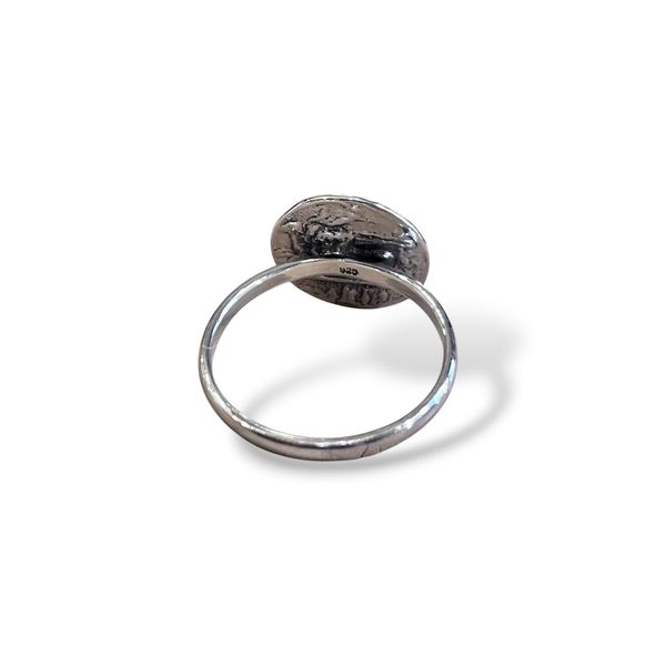 2. Anello piccola moneta “Aretusa” grigio argento BRASS Workshop aaa02