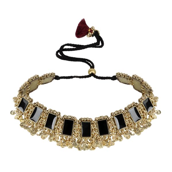 1. Collana girocollo Tuhina N471G nero House Of Tuhina th-n471g