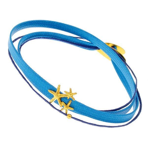 1. Double-cord "starfish" bracelet turquoise Arteon 12287-000