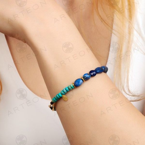 2. Bracciale pepite naturali blu Arteon 12725-000