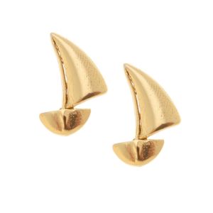 1. Orecchini mini "barca a vela" oro