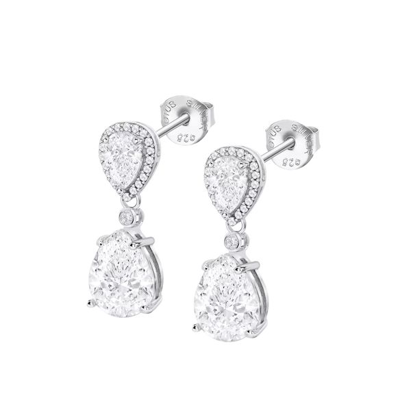 1. Earrings LP3788 white LOTUS Silver lp3788-4