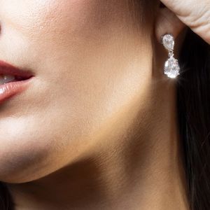 2. Earrings LP3788 white