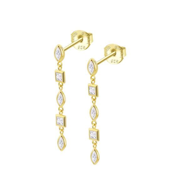 1. Earrings LP3934-4/2 gold LOTUS Silver lp3934-4
