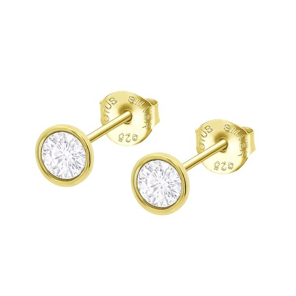 1. Orecchini LP2001 oro LOTUS Silver lp2001-4