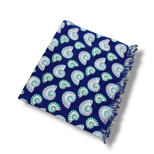 1. “Nautilus” sea sarong blue