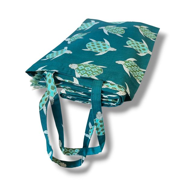 2. Sea turtle sarong Green BRASS Workshop pmtm01