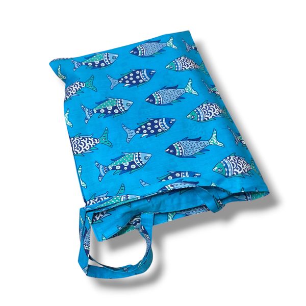 2. Pareo mare “pesce Bali” Azzurro BRASS Workshop pmpb01