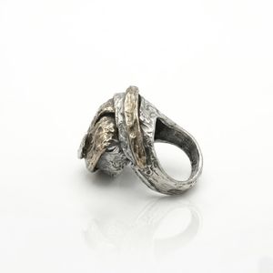 1. “Wind Dance” Ring silver gray
