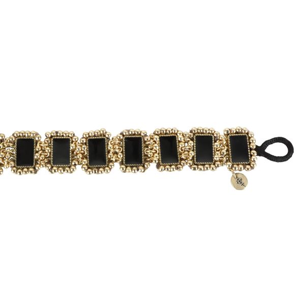 2. Tuhina Bracelet B153G black House Of Tuhina th-b153g