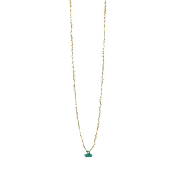2. Collana Tuhina N505G verde acqua House Of Tuhina th-n505g