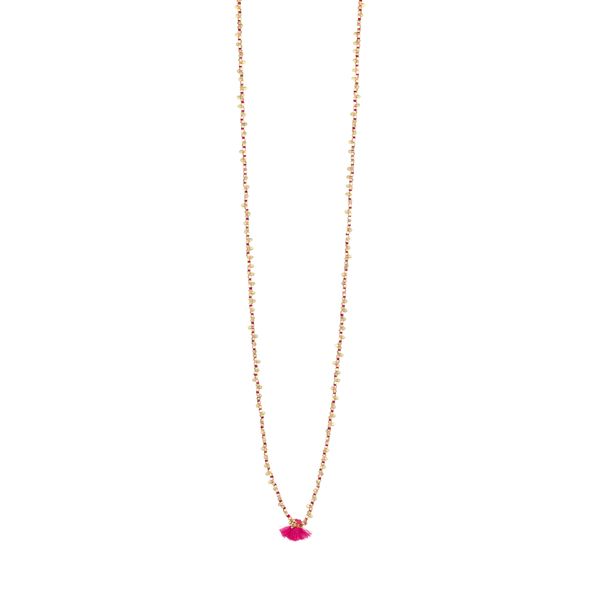 2. Collana Tuhina N505G fucsia House Of Tuhina th-n505g