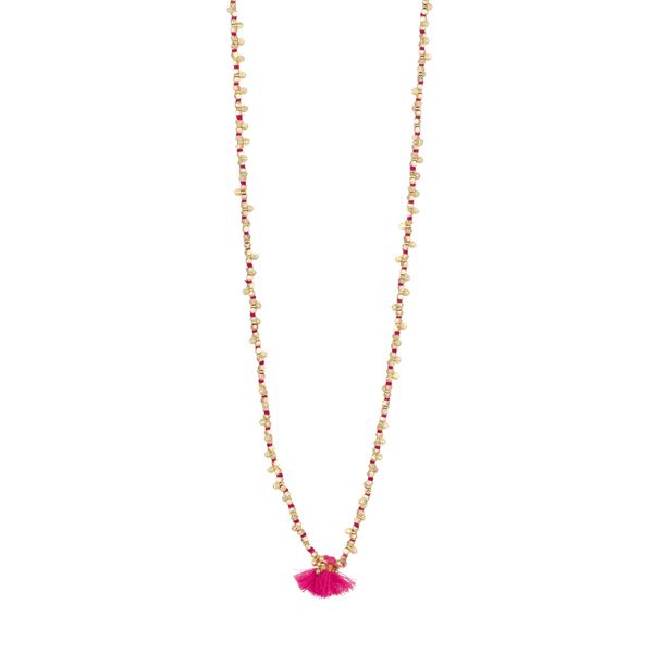 1. Collana Tuhina N505G fucsia House Of Tuhina th-n505g