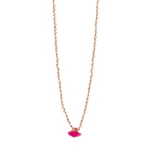 1. Collana Tuhina N505G fucsia