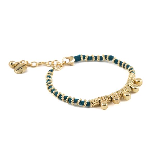 1. Bracciale Tuhina B141G verde acqua House Of Tuhina th-b141g