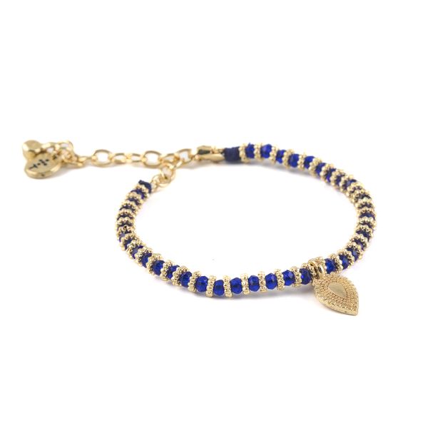1. Bracciale Tuhina B164G blu royal House Of Tuhina th-b164g