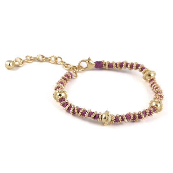 1. Tuhina B180G Bracelet lavender House Of Tuhina th-b180g