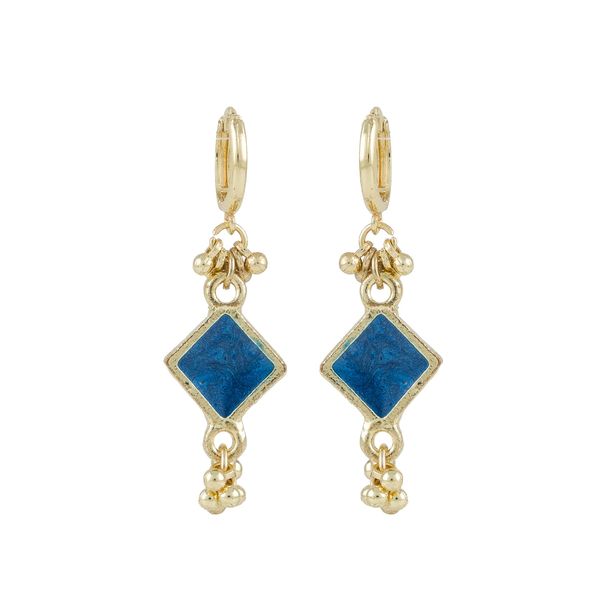 1. Orecchini Tuhina E734G blu reale House Of Tuhina th-e734g