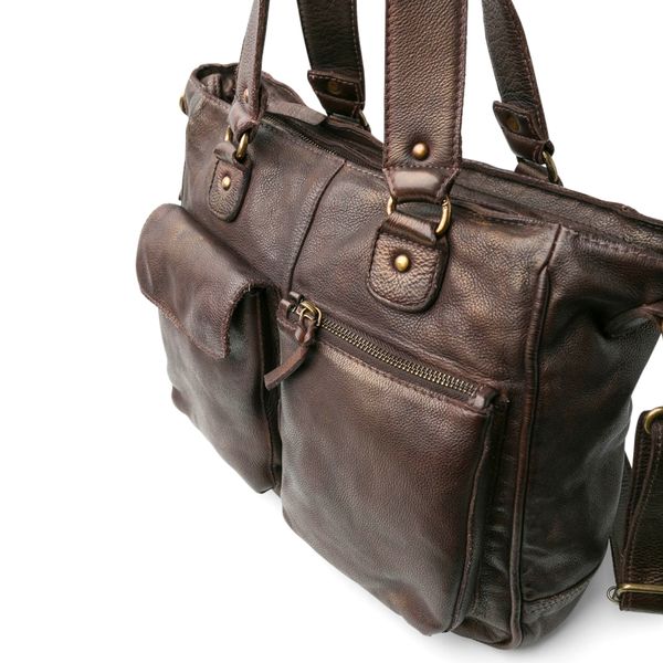 2. Borsa a tracolla BIBA Keno marrone scuro BIBA keo2l