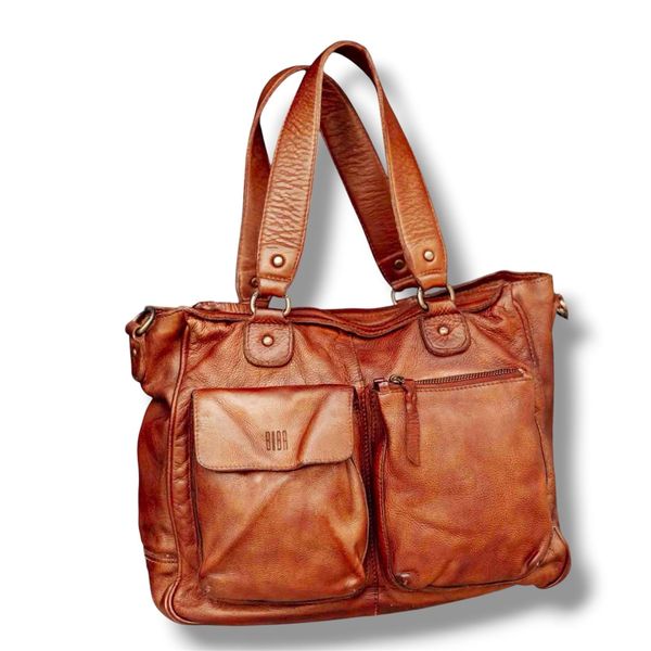 1. BIBA Keno shoulder bag brown BIBA keo2l