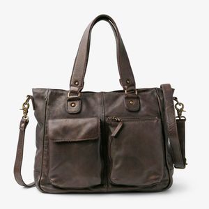 1. Borsa a tracolla BIBA Keno marrone scuro