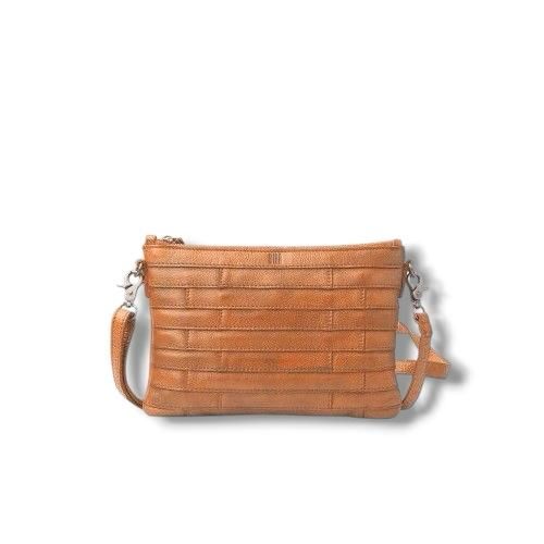 1. Biba Lewisburg Bricks Small Shoulder Bag brown BIBA leb16l