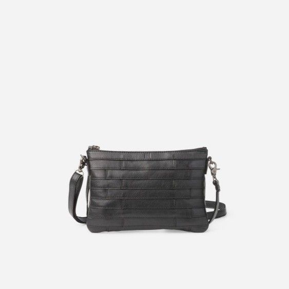 1. Biba Lewisburg Bricks Small Shoulder Bag black BIBA leb16l